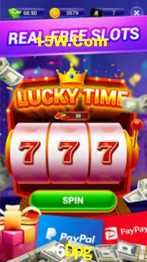 6Dpg: Jogos de Caça-Níqueis-Altas Recompensas, Roleta-Velocidade, Blackjack-Desafios Máximos